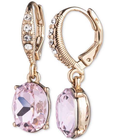 givenchy leverback earrings chocolate